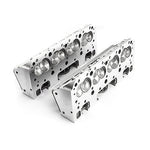 PROCOMP SBC 190/64CC COMPLETE ALUMINUM HEADS WITH STUDS & GUIDE PLATES