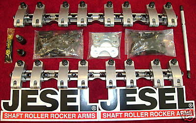 NEW JESEL 302/351 SB FORD SHAFT ROCKERS COMPLETE