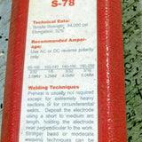 M/T S-78 (Selectrode 7018-1 Moisture/Impact Resistant Lo/Hi) Electrode 10 lb 1/8