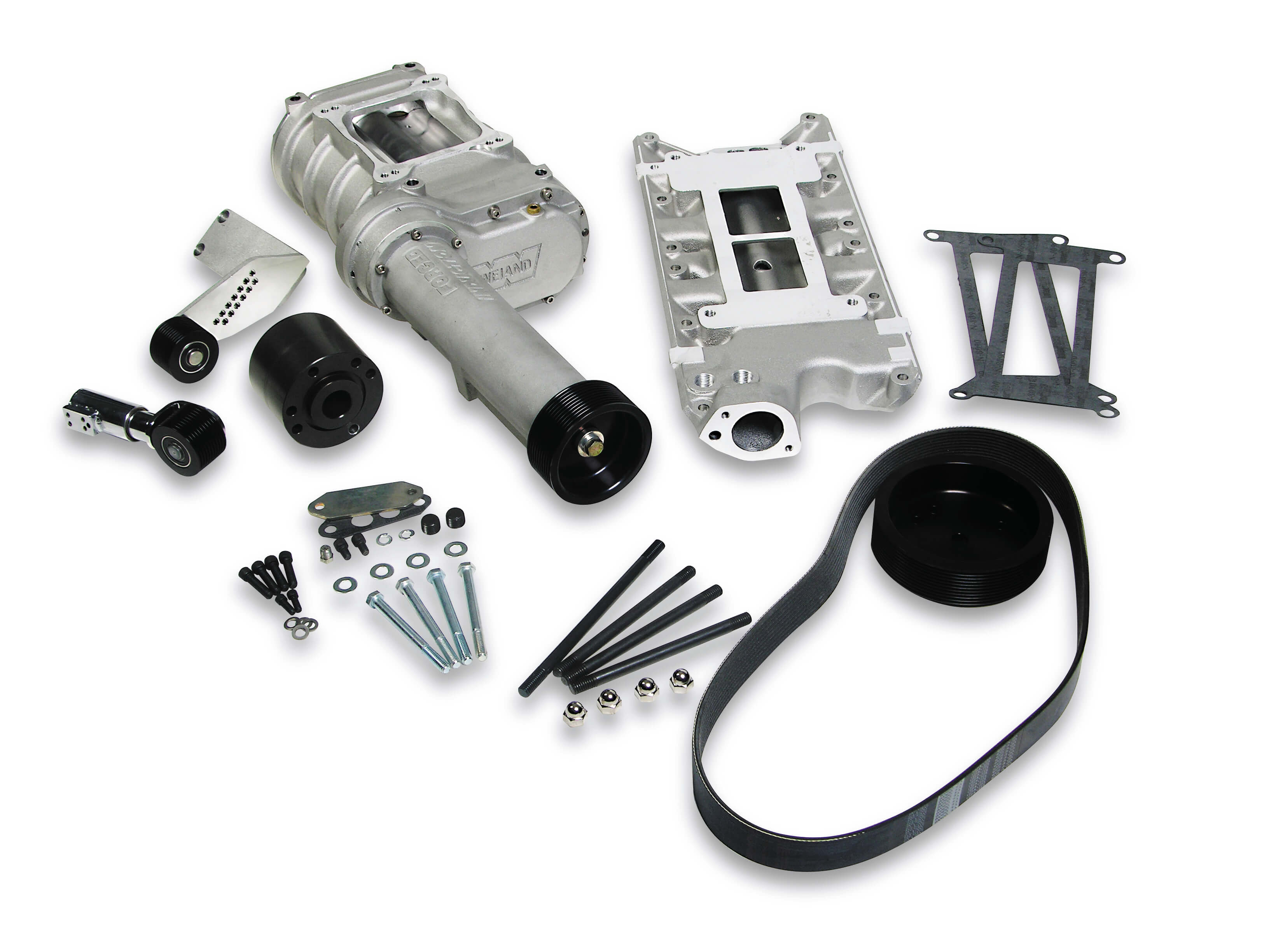 Weiand Small Block Ford (289-302) Engines 10-Rib Serpentine