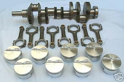 SCAT 408ci WINDSOR FORD STROKER ROTATING FORGED DISH PISTONS